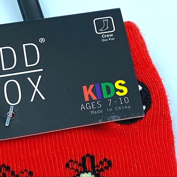 Kids Odd Sox SpongeBob Mr Krabs Squidward Socks - Picture 5 of 5